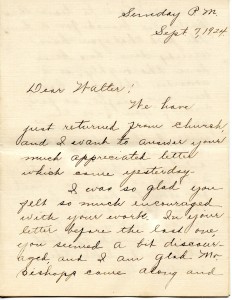 September 7, 1924 September 7, 1924