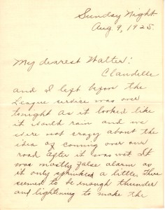 August 9, 1925 August 9, 1925