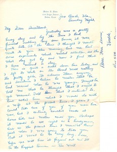 August 9, 1925 (Walter) August 9, 1925 (Walter)