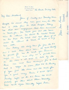 September 18, 1925 - Evening (Walter)