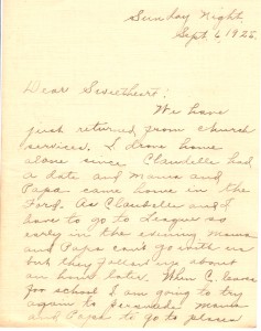 September 6, 1925 (Ina) September 6, 1925 (Ina)