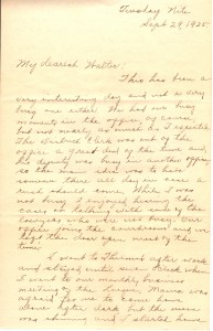 September 29, 1925 (Ina)