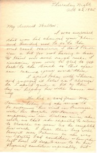 October 22, 1925 (Ina) October 22, 1925 (Ina)