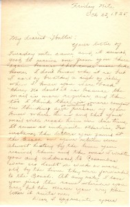 October 23, 1925 (Ina)