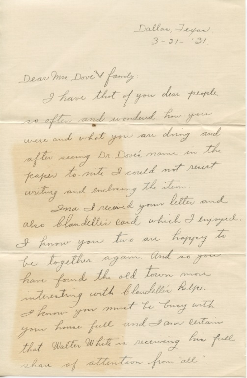 March 31, 1931 March 31, 1931