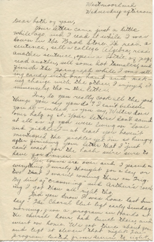 Around May 25, 1932 (from Claudelle) Around May 25, 1932 (from Claudelle)