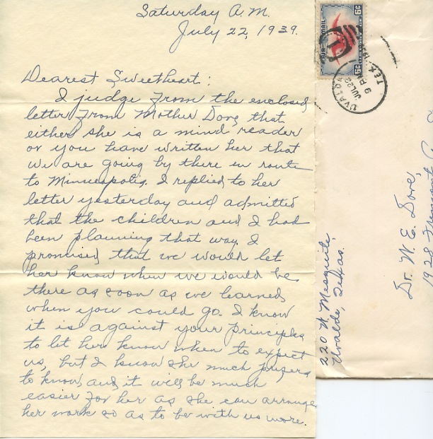 July 22, 1939 (Ina) July 22, 1939 (Ina)